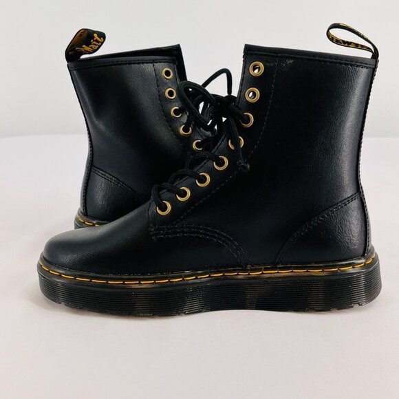 Dr. Martens Zavala Combat Boots Women's Size 5 Black - Picture 8 of 9